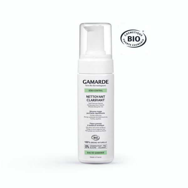 Gamarde-mousse-nettoyante-clarifiante-160ml-600x600-2.jpg GAMARDE NETTOYANT CLARIFIANT MOUSSE VISAGE 160 ML – Image 1