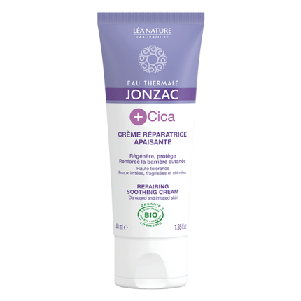 Jonzac +Cica Crème Réparatrice Apaisante Bio – 100ml