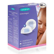 Lansinoh Coussinets d’allaitement jetable Blue Lock – 60 unités