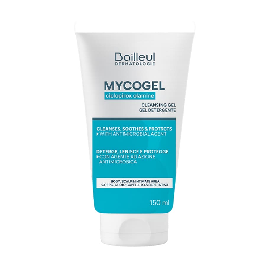 MYCOGEL_1-1.jpg BAILLEUL MYCOGEL GEL LAVANT 150 ML – Image 1