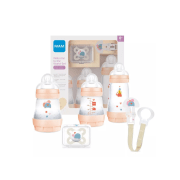 Mam Duo World Set +0m  Biberon Gm &amp; Peaux Mix+Attache Sucette+Sucette +0m