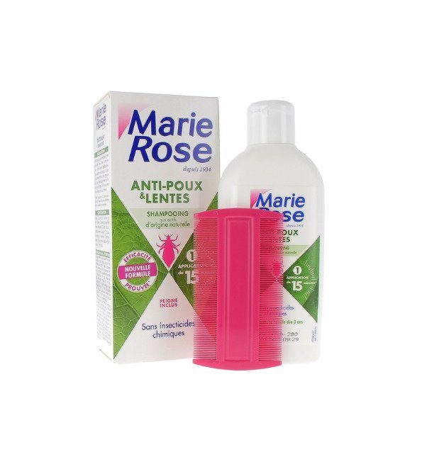 Marie-rose-shampooing-anti-poux-1-1.jpg MARIE ROSE SHAMPOOING ANTI POUX ET LENTES 125 ML – Image 1