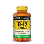 MASON NATURAL B12 1000MCG QUICK DISSOLVE B100 CAPSULES