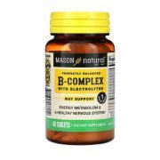 MASON NATURAL PERFECTLY BALANCED B COMPLEX WITH ELECTOLYTES 60 TABLETTES
