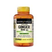 MASON NATURAL GINGER 500MG 60 CAPSULES