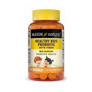 MASON NATURAL HEALTHY KIDS PROBIOTIC WITHE FIBER 60 CHEWABLES