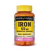 MASON NATURAL IRON 65 MG 100 TABLETS