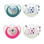 NUK Deux Sucette Star Night &amp; Day 6-18m