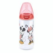 NUK Biberon Mickey pp Température 6-18m 300ml