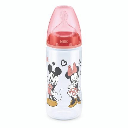 NUK Biberon Mickey pp Température 6-18m 300ml