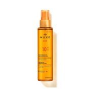 NUXE SUN HUILE BRONZANTE FAIBLE PROTECTION SPF10 150 ML