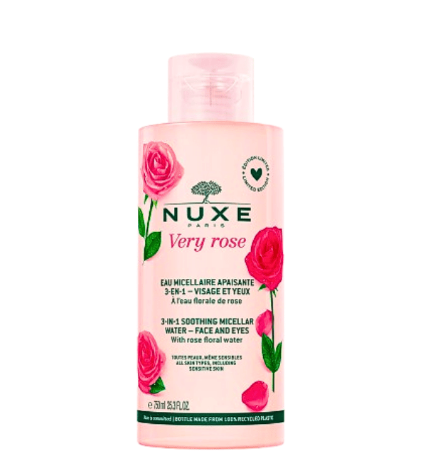 Nuxe-Very-Rose-Eau-Micellaire-Apaisant-3-en-1-750ml.png Nuxe Very Rose Eau Micellaire Apaisante 3 en 1 750ml – Image 1