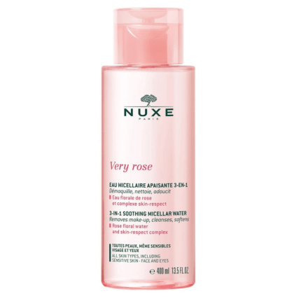 NUXE VERY ROSE EAU MICELLAIRE APAISANTE 3 EN 1 400 ML