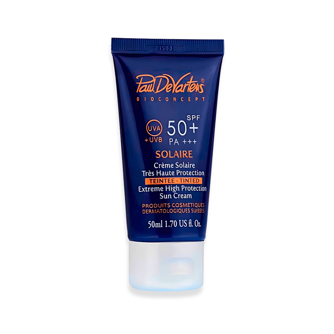 Paul-de-Vartens-Creme-Solaire-Teintee-spf50-50ml-1.png PAUL DE VARTENS CREME SOLAIRE SPF50+ TEINTEE 50ML – Image 1