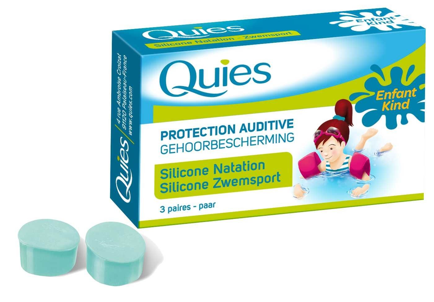 QUIES-SILICONE-3-PAIRES-ENFANTS.jpg QUIES SILICONE NATATION ENFANT 3 PAIRES – Image 1