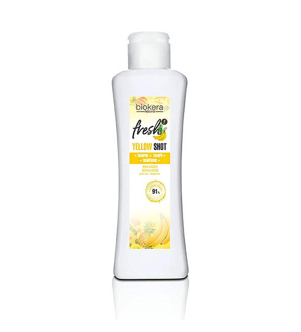 SDRE5E455.png BIOKERA FRESH YELLOW SHOT SHAMPOING 300 ML – Image 1