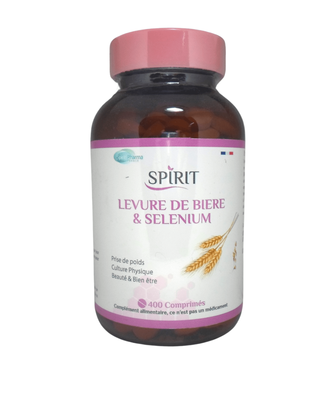 Spirit-levure-de-biere-selenium-400-cps-1-1.png Spirit Levure de Biere & Selenium 400 Comprimes – Image 1