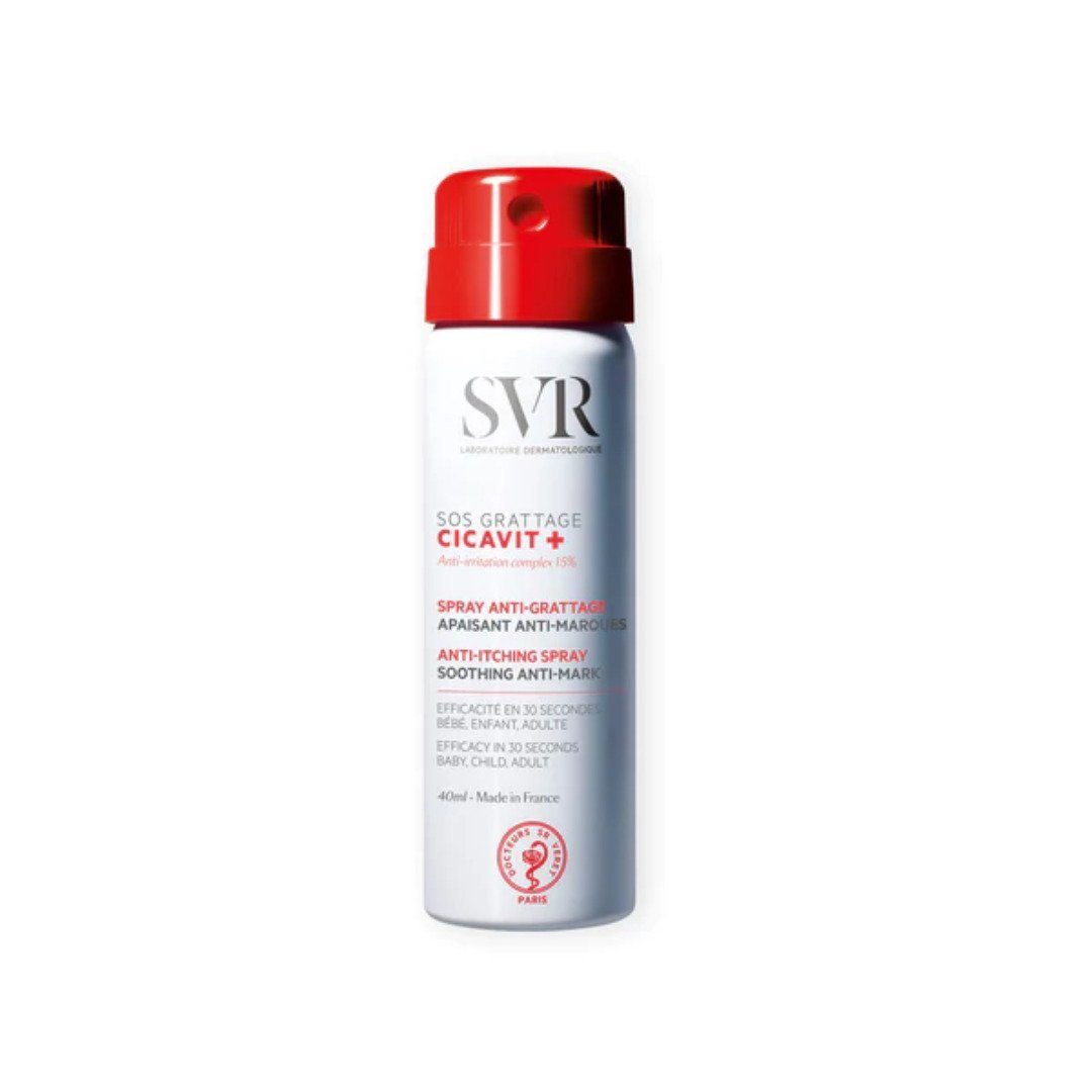 Svr-Cicavit-Sos-Grattage-spray-40ml-1.jpg SVR CICAVIT SOS GRATTAGE SPRAY APAISANT 40ML – Image 1