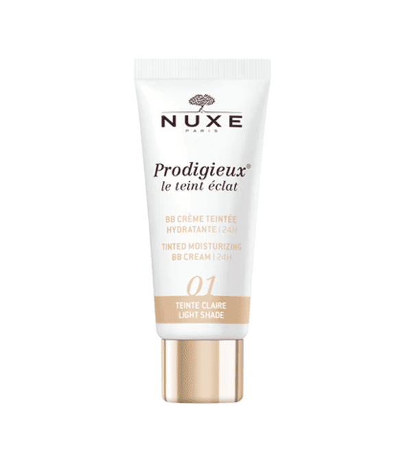 TZEINTTT01_1.png NUXE PRODIGIEUX LE TEINT ECLAT 01 BB CREME HYDRATANTE CLAIRE 30 ML – Image 1