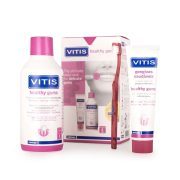 Vitis Gingival Dentifrice 75ml + Bain de Bouche 500ml + Brosse à Dent