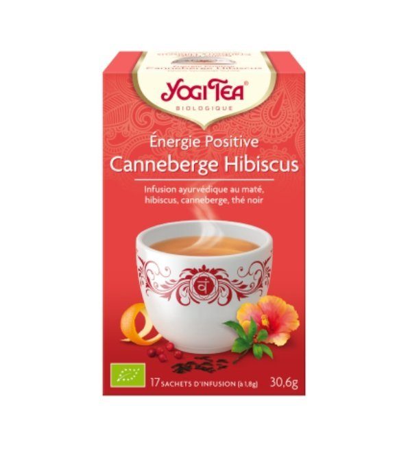 YOGI-TEA-ENERGIE-POSITIVE-CRANBERRIES-HIBISCUS-172G-1-1.jpg YOGI TEA ENERGIE POSITIVE CANNEBERGE HIBISCUS 17 SACHETS – Image 1