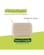 ADERMA PAIN DERMATOLOGIQUE APAISANT LAIT D'AVOIN 100G – Image 2
