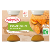 BABYBIO PATATE DOUCE DES LANDES 2X130 G