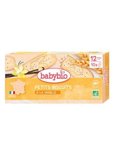 babybio-babybio-petits-biscuits-a-la-vanille-12-mois-102-confiseries BABYBIO PETITS BISCUITS A LA VANILLE 12 MOIS + 10*2 – Image 1