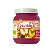 BABYBIO POT POMME PRUNEAU 4 MOIS+ 130 G