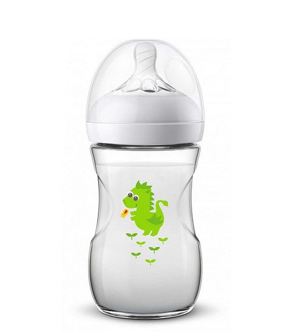 biberon-avent-natural-260ml-flamant-dragon_7cb6ab70-63b8-4f26-9aed-74a10e791f8d-1.jpg AVENT SCF070/24 NATURAL BIBERON DEBIT LENT DES 1 MOIS Dragon 260ML – Image 1