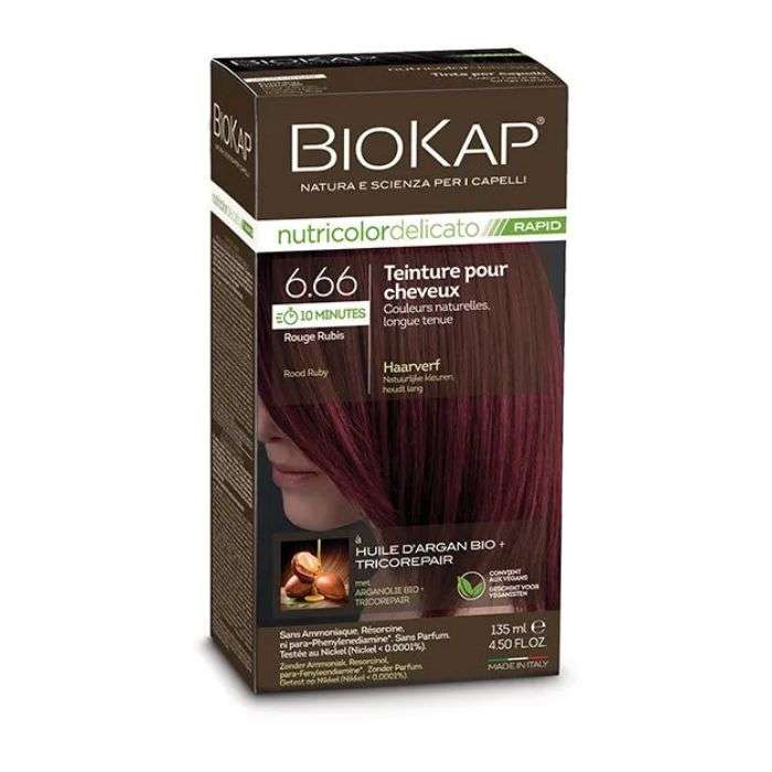 biokap-nutricolor-delicato-rapid-666-rouge-rubis-135ml-1.jpg BIOKAP NUTRICOLOR DELICATO RAPID 7.33 BLOND BLE DORE 135ML – Image 1