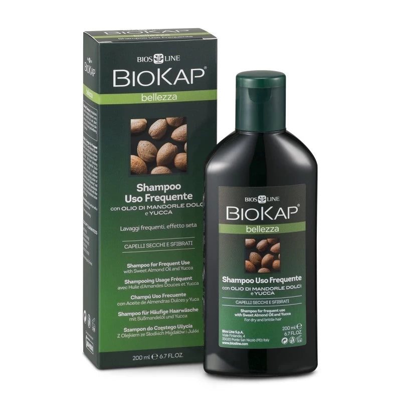 biokap-shampooing-usage-frequent-200-ml.jpg BIOKAP SHAMPOING USAGE FREQUENT A L'AMANDE DOUCE 200 ML – Image 1