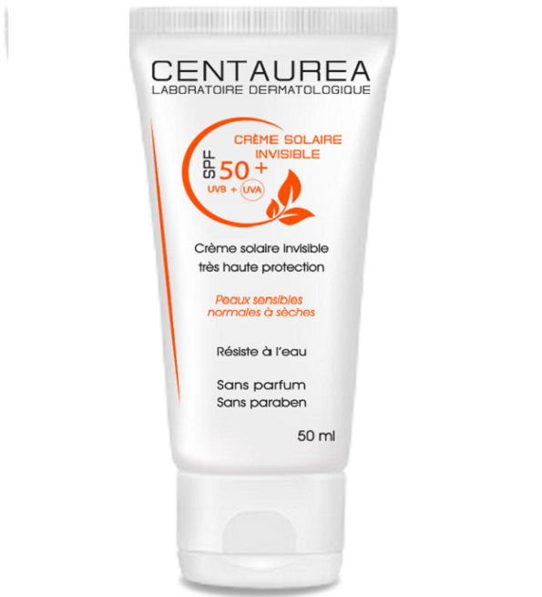 centaurea-creme-solaire-invisible-50ml_f5021173-9d1f-40c2-87f3-9953ac75a9b8-1.png CENTAUREA CREME SOLAIRE INVISIBLE SPF 50+ 50 ML – Image 1