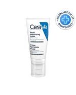 CERAVE OFFRE CREME HYDRATANTE VISAGE PM 52 ML + X2 GEL MOUSSANT ET FLUIDE INVISIBLE FORMAT VOYAGE + TOUSSE