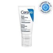 CERAVE OFFRE CREME HYDRATANTE VISAGE PM 52 ML + X2 GEL MOUSSANT ET FLUIDE INVISIBLE FORMAT VOYAGE + TOUSSE