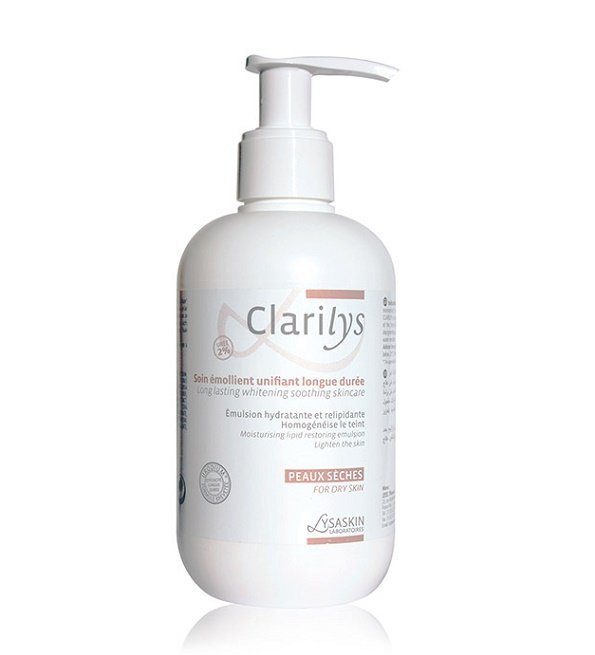 clarilys_emolllient-depigmentant-1.jpg CLARILYS SOIN EMOLLIENT ECLAIRCISSANT PS 200 ML – Image 1