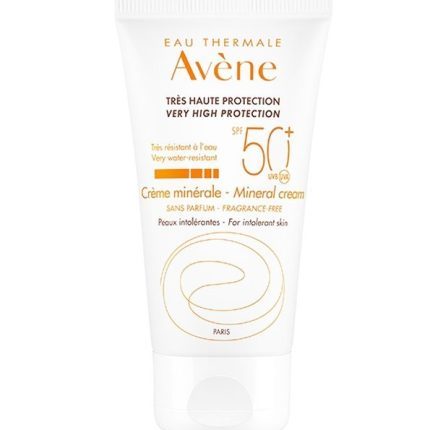 Eau Thermale Avène  Ecran Solaire Crème Minéral Spf 50+ - 50ml