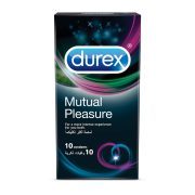 DUREX – Préservatifs Mutual Pleasure – 10u