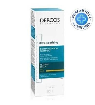 VICHY DERCOS SHAMPOOING ULTRA APAISANT CHEVEUX SECS 200ML