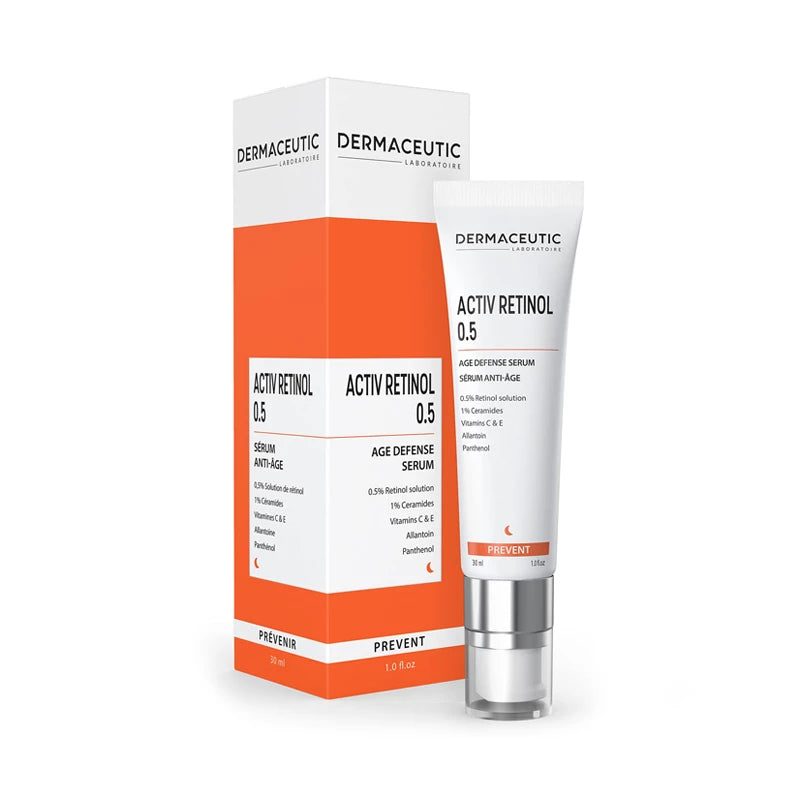 dermaceutic-activ-retinol-05-serum-anti-age-30ml.jpg DERMACEUTIC ACTIV RETINOL 0.5 SERUM ANTI AGE AVANT 45 ANS 30 ML – Image 1