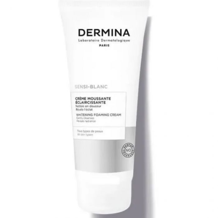dermina-dermina-sensi-blanc-creme-moussante-eclaircissante-100-ml-nettoyants-visage.jpg DERMINA SENSI BLANC CREME MOUSSANTE ECLAIRCISSANTE 100 ML – Image 1