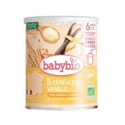 BABYBIO CEREALES VANILLE AVEC QUINOA 220G 6 MOIS ET +