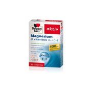 DOPPELHERZ MAGNESIUM ET VITAMINES B12+C+E 30 COMPRIMES