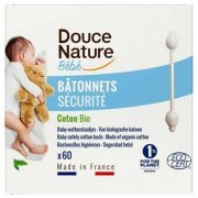 DOUCE NATURE BEBE BATONNETS COTON BIO 60