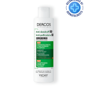 VICHY DERCOS DS 2 EN 1 SHAMPOING ANTI PELLICULAIRE DEMELANT TRAITANT 200 ML