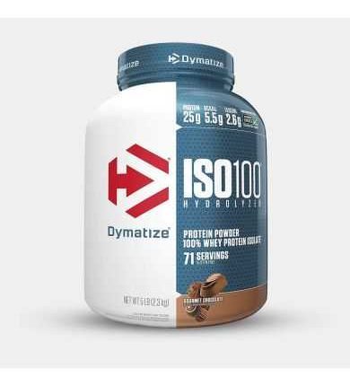 DYMATIZE POUDRE PROTEIN ISO 100 CHOCOLAT GOURMAND 2.3 KG