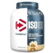 DYMATIZE POUDRE PROTEINE ISO 100 GOURMET VANILLE 2.3 KG