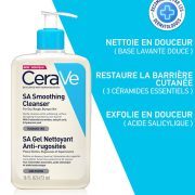 CERAVE SA GEL NETTOYANT ANTI RUGOSITES 473 ML