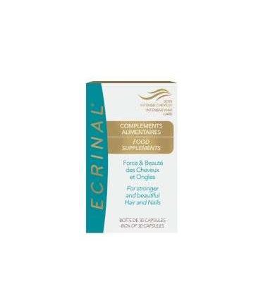 ECRINAL 30 CAPSULES CHEVEUX 1 MOIS DE TRAITEMENT