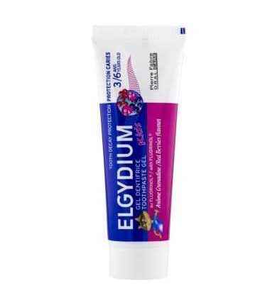 ELGYDIUM DENTIFRICE ENFANTS GRENADINE 3-6 ANS 50 ML